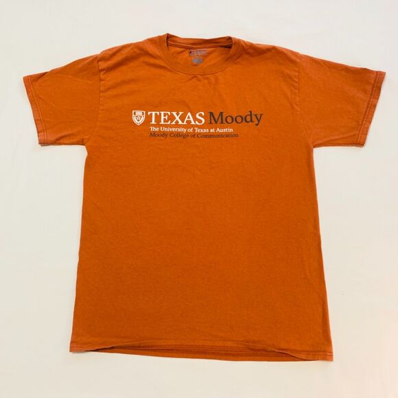 Texas Moody College Champion Orange T-Shirt – Size M - Picture 1 of 6